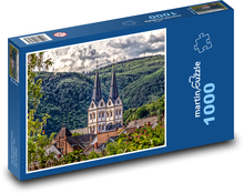 Bacharach – město na Rýně Puzzle 1000 - 60x46 cm