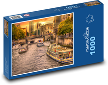 Riverboats - Berlin, Germany Puzzle 1000 pieces - 60 x 46 cm 
