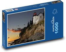 Rock lighthouse Puzzle 1000 pieces - 60 x 46 cm