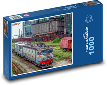 Zugfahren in Rumänien Puzzle 1000 Teile - 60 x 46 cm