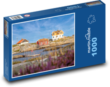 Norway - fishing houses Puzzle 1000 pieces - 60 x 46 cm 