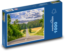 Straße ins Unbekannte Puzzle 1000 Teile - 60 x 46 cm