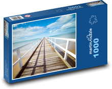 Nekonečné mólo na mori Puzzle 1000 dielikov - 60 x 46 cm 