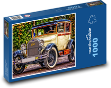 Auto - veterán Puzzle 1000 dielikov - 60 x 46 cm