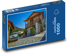 Aleja w Kalopanayiotis - Cypr Puzzle 1000 elementów - 60x46 cm