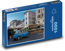 Auto Fiat 500 - Italy, Rome Puzzle 1000 pieces - 60 x 46 cm 