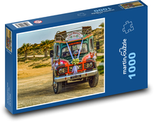 Svadobné autobus Puzzle 1000 dielikov - 60 x 46 cm 