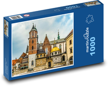 Kostel v Krakově - Polsko Puzzle 1000 - 60x46 cm