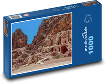 Jordánsko - Petra Puzzle 1000 dílků - 60 x 46 cm