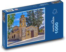 Kypr - kostel Puzzle 1000 dílků - 60 x 46 cm
