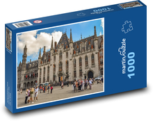 Historischer Brügge-Platz, Belgien Puzzle 1000 Teile - 60 x 46 cm