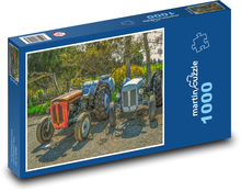 Staré traktory Puzzle 1000 dílků - 60 x 46 cm