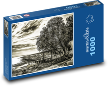 Coast, tree Puzzle 1000 pieces - 60 x 46 cm 