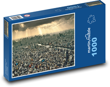 Stadt, Wolkenkratzer Puzzle 1000 Teile - 60 x 46 cm