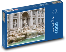 Trevi-Brunnen - Italien Puzzle 1000 Teile - 60 x 46 cm