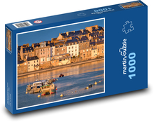Historische Stadt am Meer Puzzle 1000 Teile - 60 x 46 cm