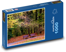 Autumn, park Puzzle 1000 pieces - 60 x 46 cm 