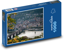 Belgium - a city above the river Puzzle 1000 pieces - 60 x 46 cm 