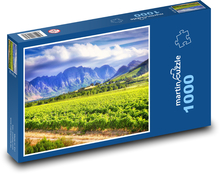 Berge über dem Tal Puzzle 1000 Teile - 60 x 46 cm