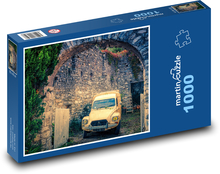 Citroen 2CV Steinschloss Puzzle 1000 Teile - 60 x 46 cm