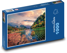 Príroda v jesenných farbách Puzzle 1000 dielikov - 60 x 46 cm 