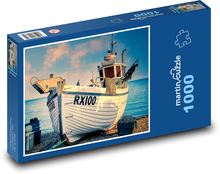 Rybářský člun Puzzle 1000 dílků - 60 x 46 cm