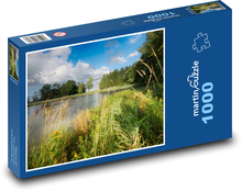 Prírodné jazierko Puzzle 1000 dielikov - 60 x 46 cm 