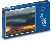 Burza nad farmą Puzzle 1000 elementów - 60x46 cm