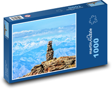 Berge, Steine Puzzle 1000 Teile - 60 x 46 cm