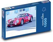 Závodní auto - Alfa Romeo Puzzle 1000 dílků - 60 x 46 cm