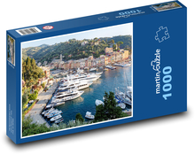 Portofino - Itálie Puzzle 1000 dílků - 60 x 46 cm