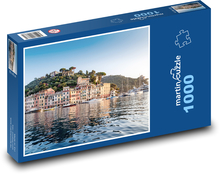 Itálie - Portofino  Puzzle 1000 dílků - 60 x 46 cm