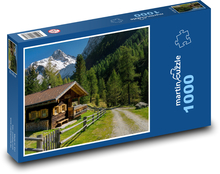 Chalet in Austria Puzzle 1000 pieces - 60 x 46 cm 