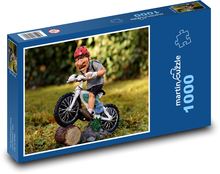 Cyklista - biker Puzzle 1000 dielikov - 60 x 46 cm 