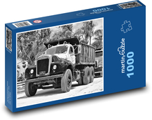 Starý nákladní automobil Puzzle 1000 dílků - 60 x 46 cm
