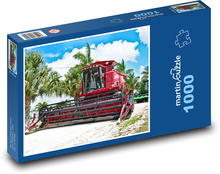 Combine harvester - agricultural equipment Puzzle 1000 pieces - 60 x 46 cm 