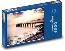 Pier to the sea Puzzle 1000 pieces - 60 x 46 cm 