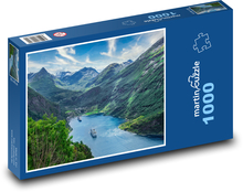 Lode v Perzskom zálive Puzzle 1000 dielikov - 60 x 46 cm 