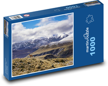 Snowy mountain peaks Puzzle 1000 pieces - 60 x 46 cm 