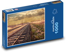 Szyny bez końca Puzzle 1000 elementów - 60x46 cm