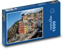 Taliansko - mestečko Puzzle 1000 dielikov - 60 x 46 cm 