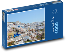 Řecko - Santorini Puzzle 1000 dílků - 60 x 46 cm
