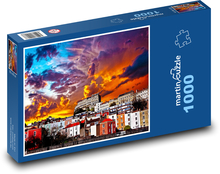Mraky nad městem Puzzle 1000 dílků - 60 x 46 cm