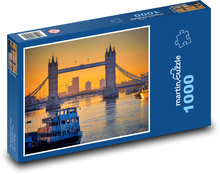 Anglicko - Londýn Puzzle 1000 dielikov - 60 x 46 cm 
