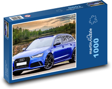 Potężny sportowy kombi na wsi Puzzle 1000 elementów - 60x46 cm