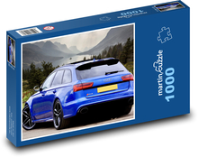Auto - Audi RS6 Puzzle 1000 dílků - 60 x 46 cm