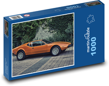 Klasické sportovní kupé v oranžové barvě Puzzle 1000 - 60x46 cm