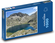 Mountains, lake, nature Puzzle 1000 pieces - 60 x 46 cm 