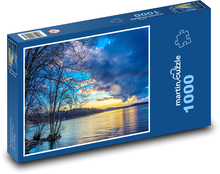 Jezioro w Szwecji Puzzle 1000 elementów - 60x46 cm