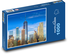 Wieżowce w USA Puzzle 1000 elementów - 60x46 cm
